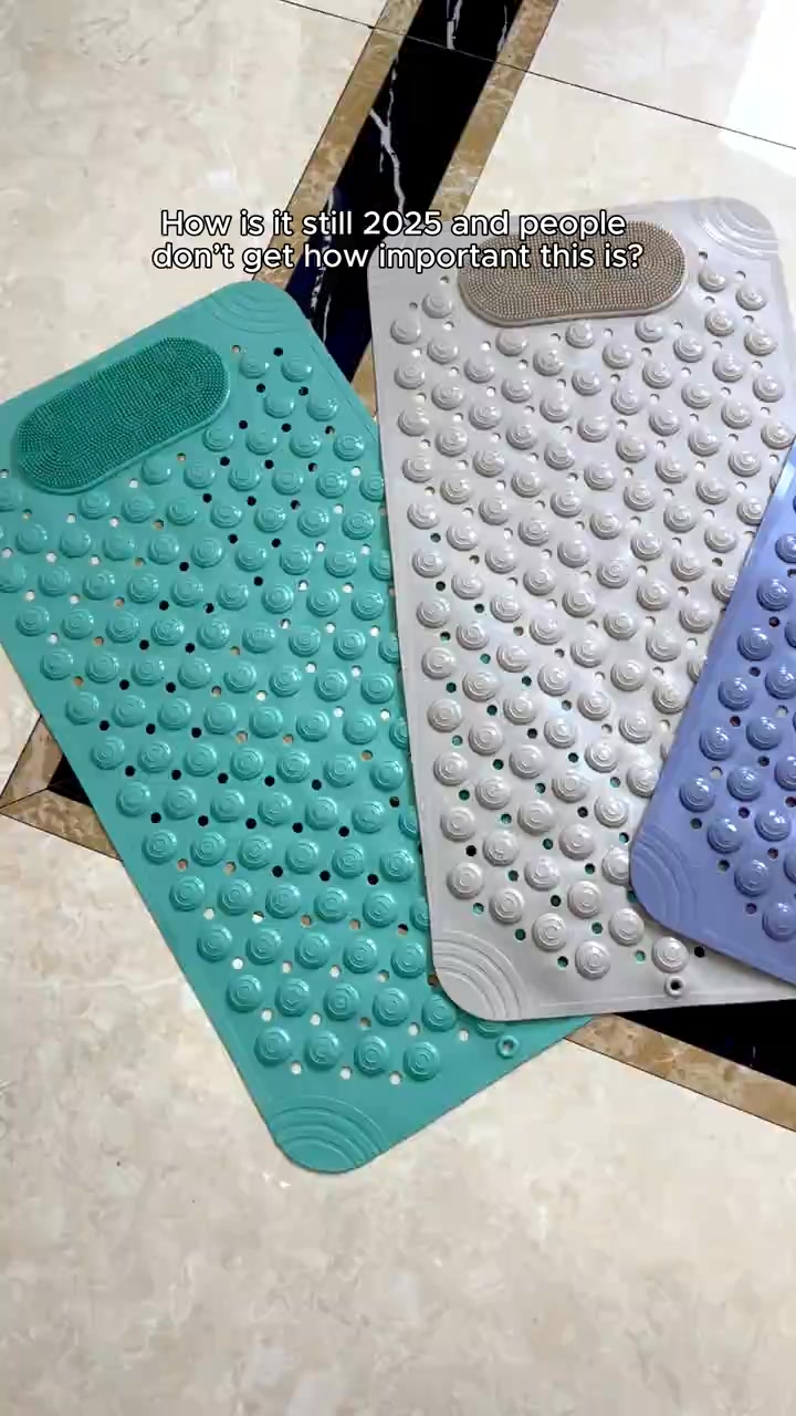 non-slip shower mat