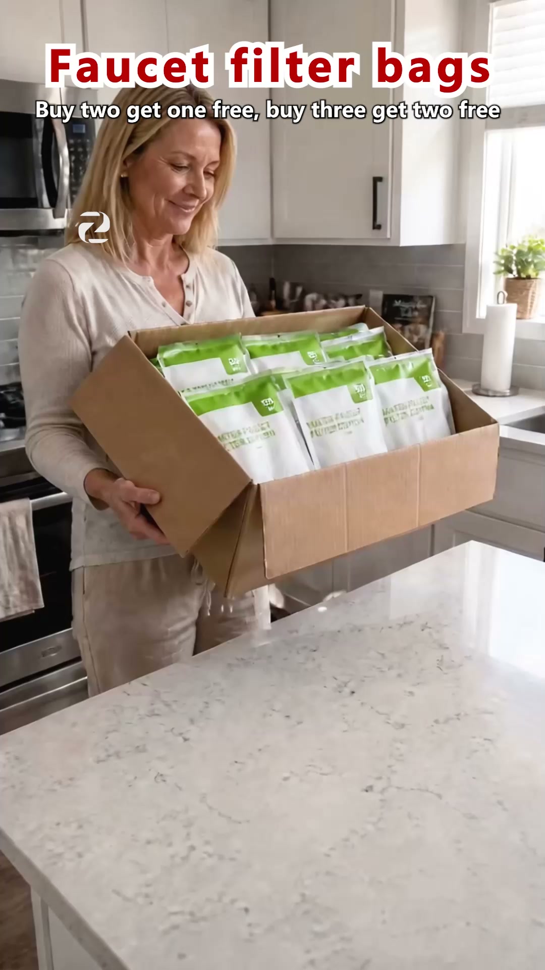 Anti-Splash Kitchen Faucet Cotton Filter