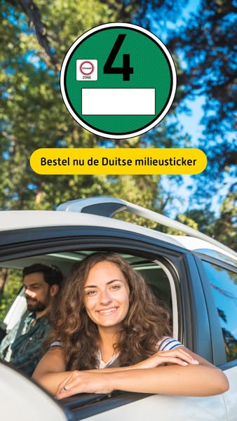 Tripje naar Duitsland? Vergeet de milieusticker niet!