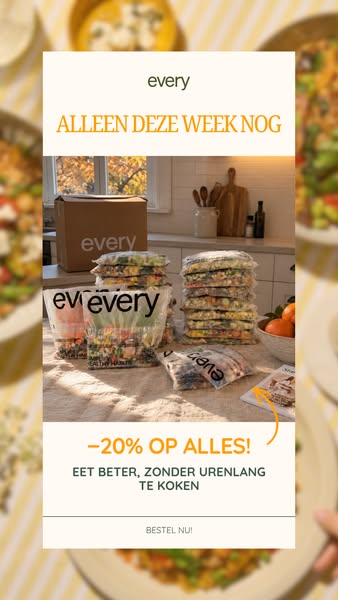 Wees er snel bij & profiteer!