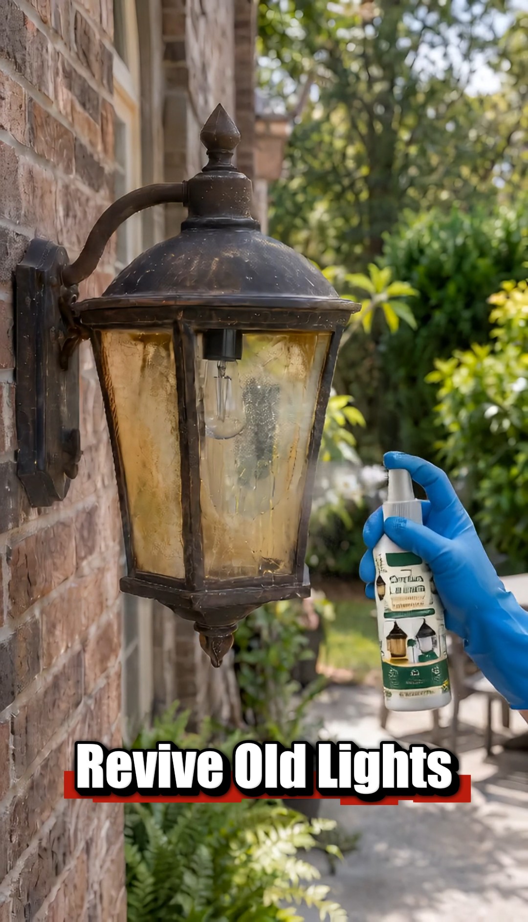 Patio Light RenewGarden Lantern Yellow Stain Remover & Maintenance Kit