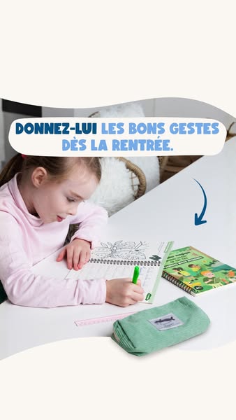 LES CAHIERS CURSIFS RAINURÉS