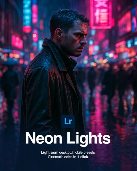 Neon Lights Lightroom Presets