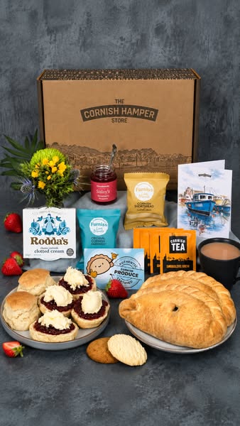 Pasty & Cream Tea Hamper £27.95