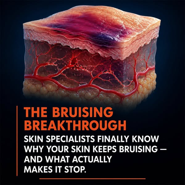 Made for skin that bruises from the slightest bump