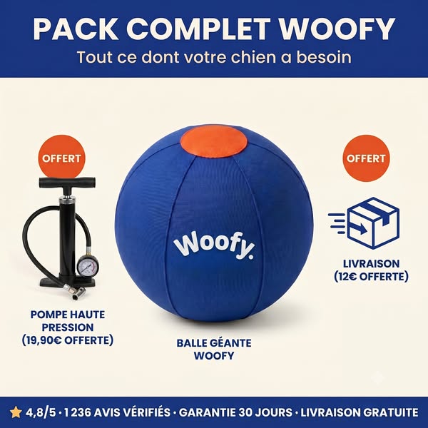La balle qui épuise les chiens infatigables