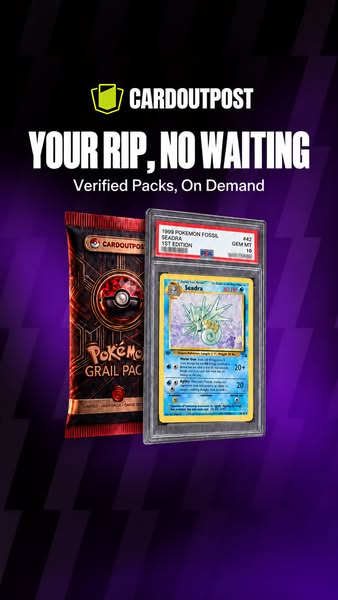 CardOutpost — Rip Digital Packs, Collect Real Cards