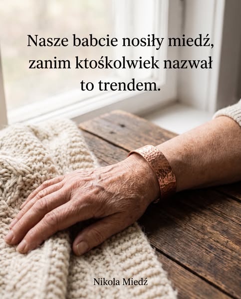 Miedź o czystości 99,9% wykonana przeze mnie