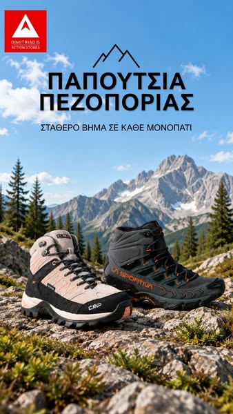 Ανδρικά & Γυναικεία Παπούτσια Πεζοπορίας