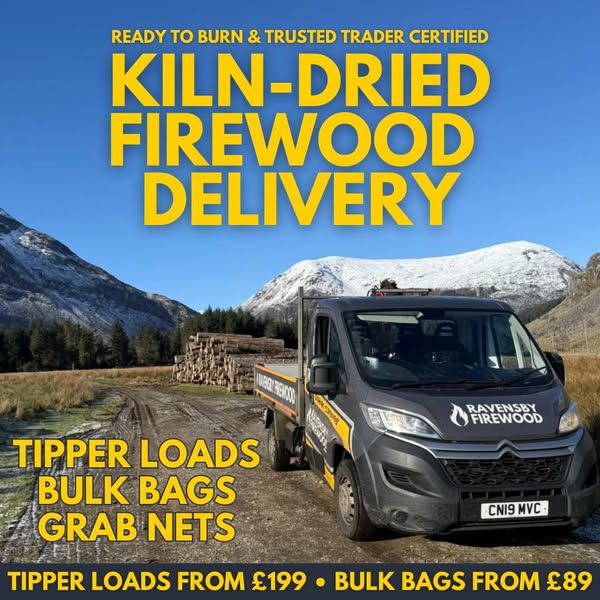 Trusted Trader Certified | 550+ 5* Reviews | Ready to Burn Kiln Dried Logs
