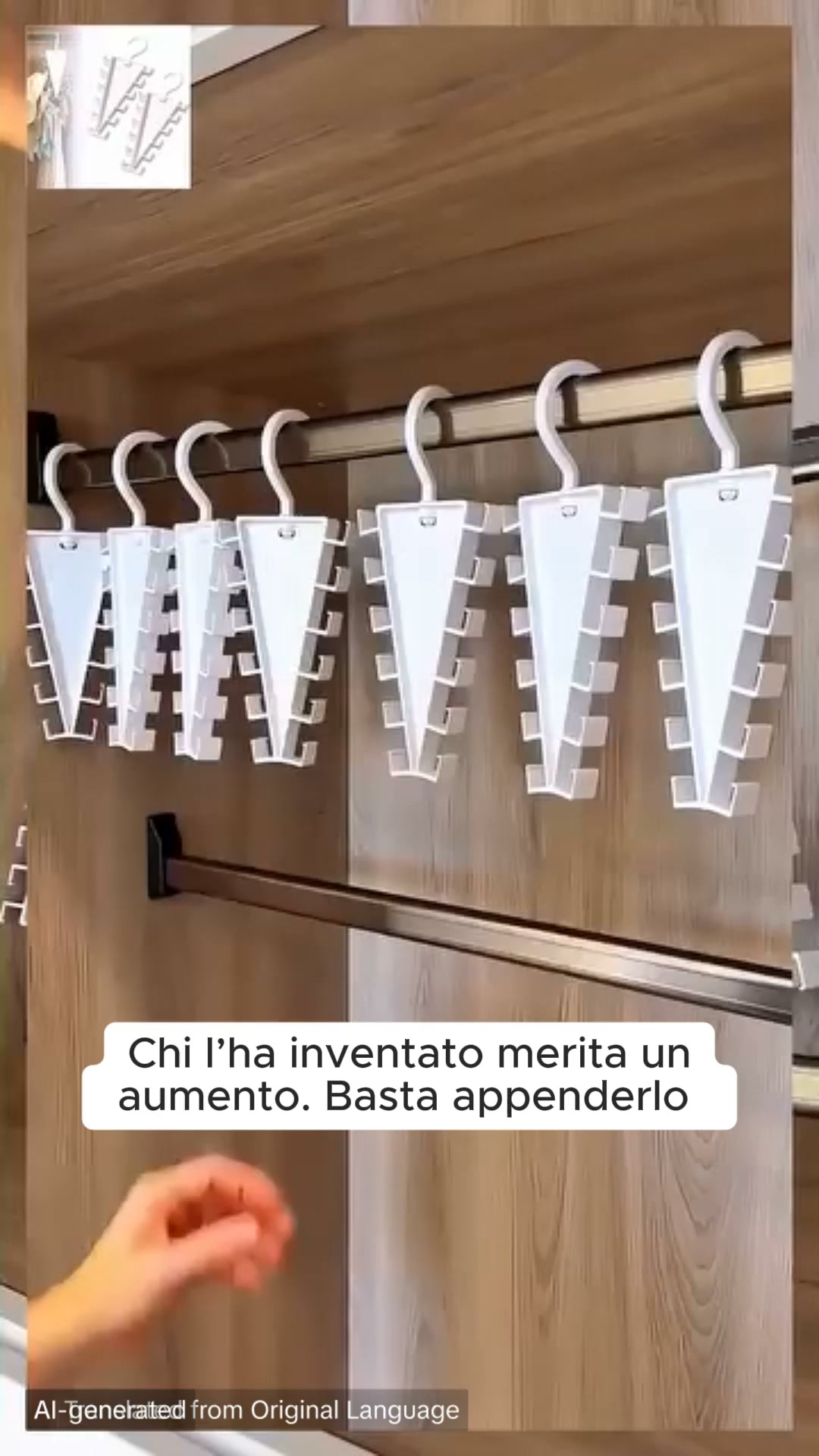 Il cambio armadio in 10 secondi