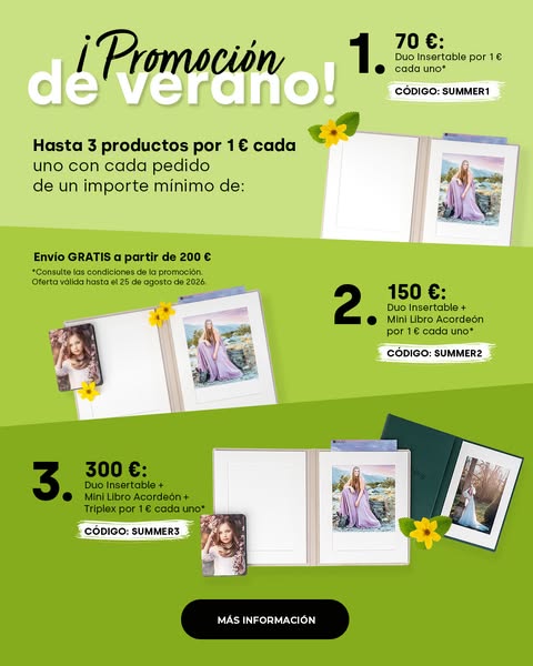 Oferta de VERANO para fotógrafos
