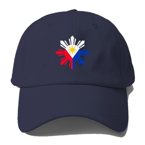 Philippines Iconic Sun And Stars Baseball Cap