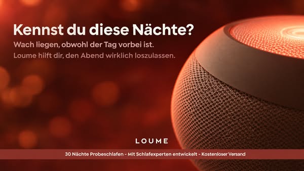 Einschlafen in Minuten.