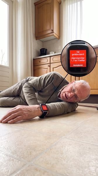 Horloge met valdetectie - zonder abonnement