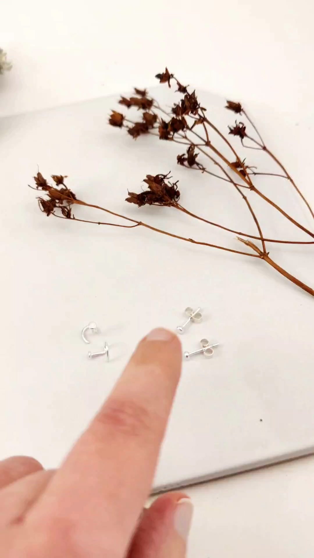 Sleep-in earrings, rated 4.7 stars
