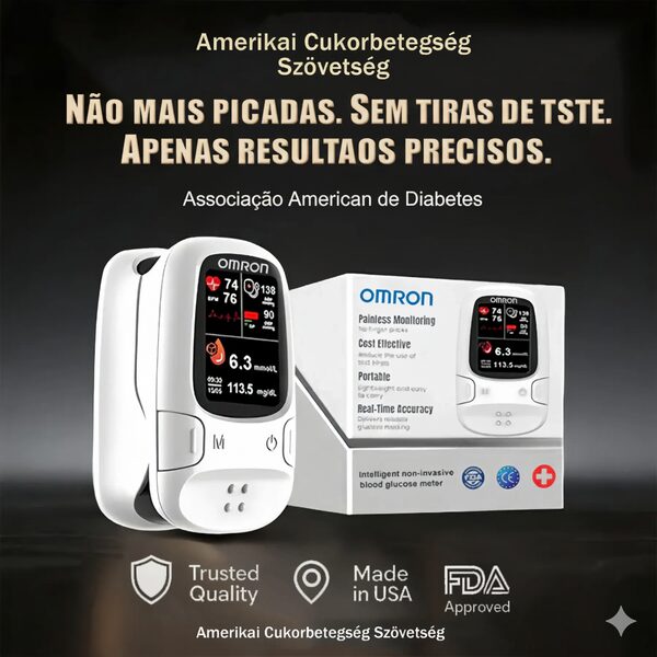 Omron™: Glicose sob controlo SEM AGULHAS!