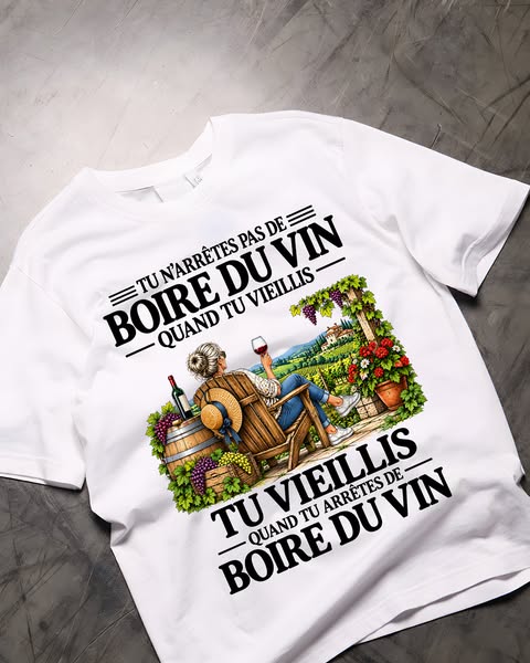 FR-Don't Stop Drinking Wine When You Get Old