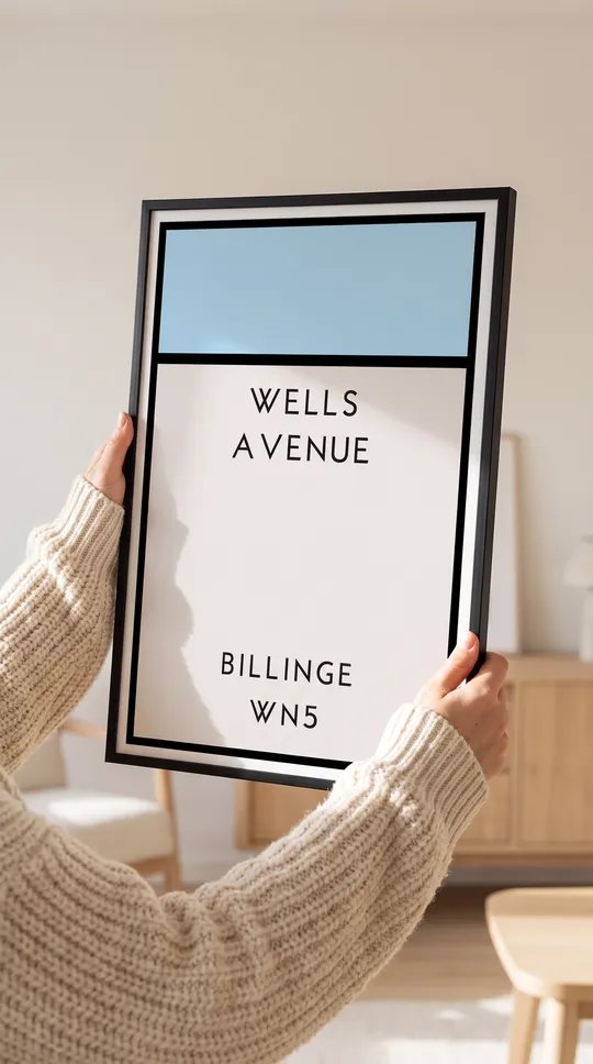 Personalised Street Name Posters