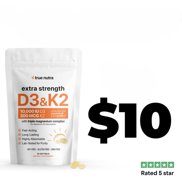 Vitamin D3 & K2