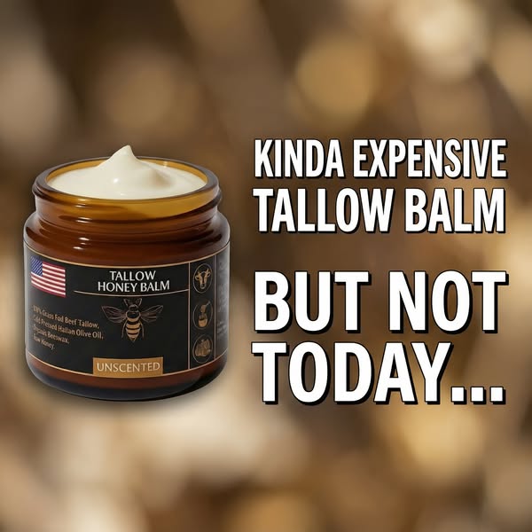 Kinda Expensive Tallow Balm... But Not Today (Buy 1 Get 1 Free)