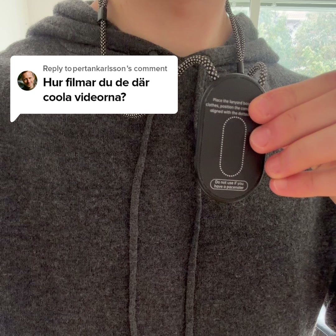Ingen app. Inga inställningar. Två steg.