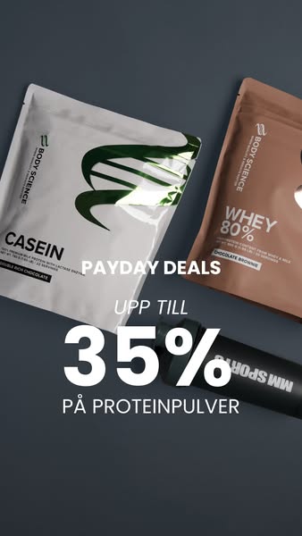 Upp till 60% rabatt på kosttillskott!