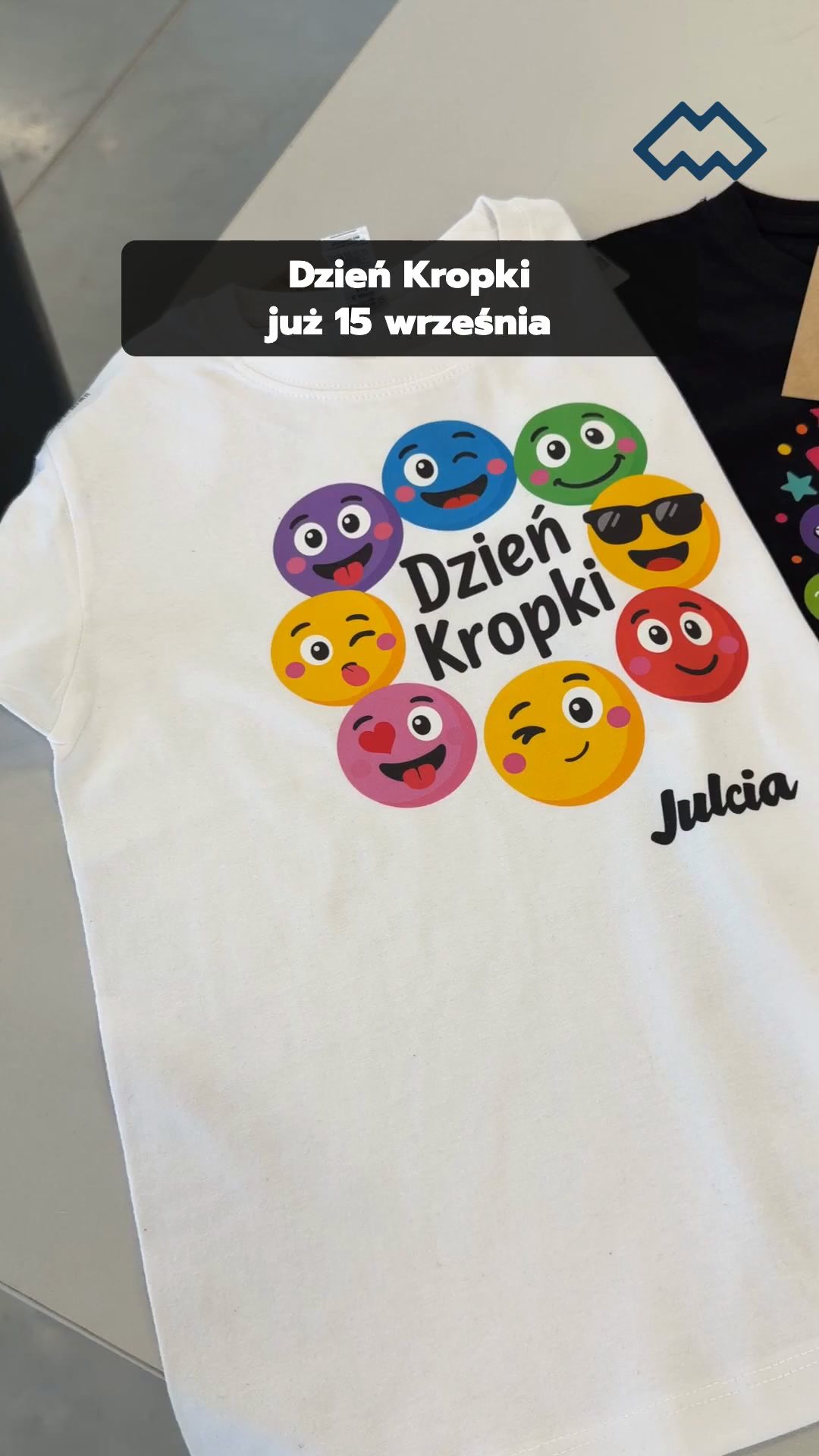 Koszulka z imieniem na Dzień Kropki