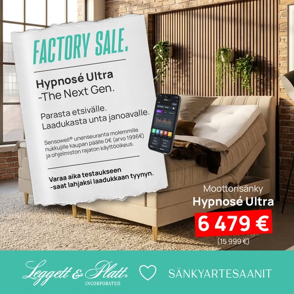 Hypnosé Ultra -moottorisänky