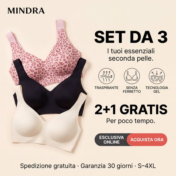 Il reggiseno che dura tutto il giorno