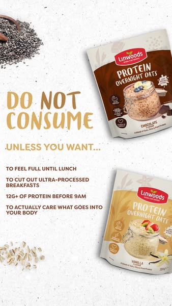 Anúncio de Linwoods Healthfoods