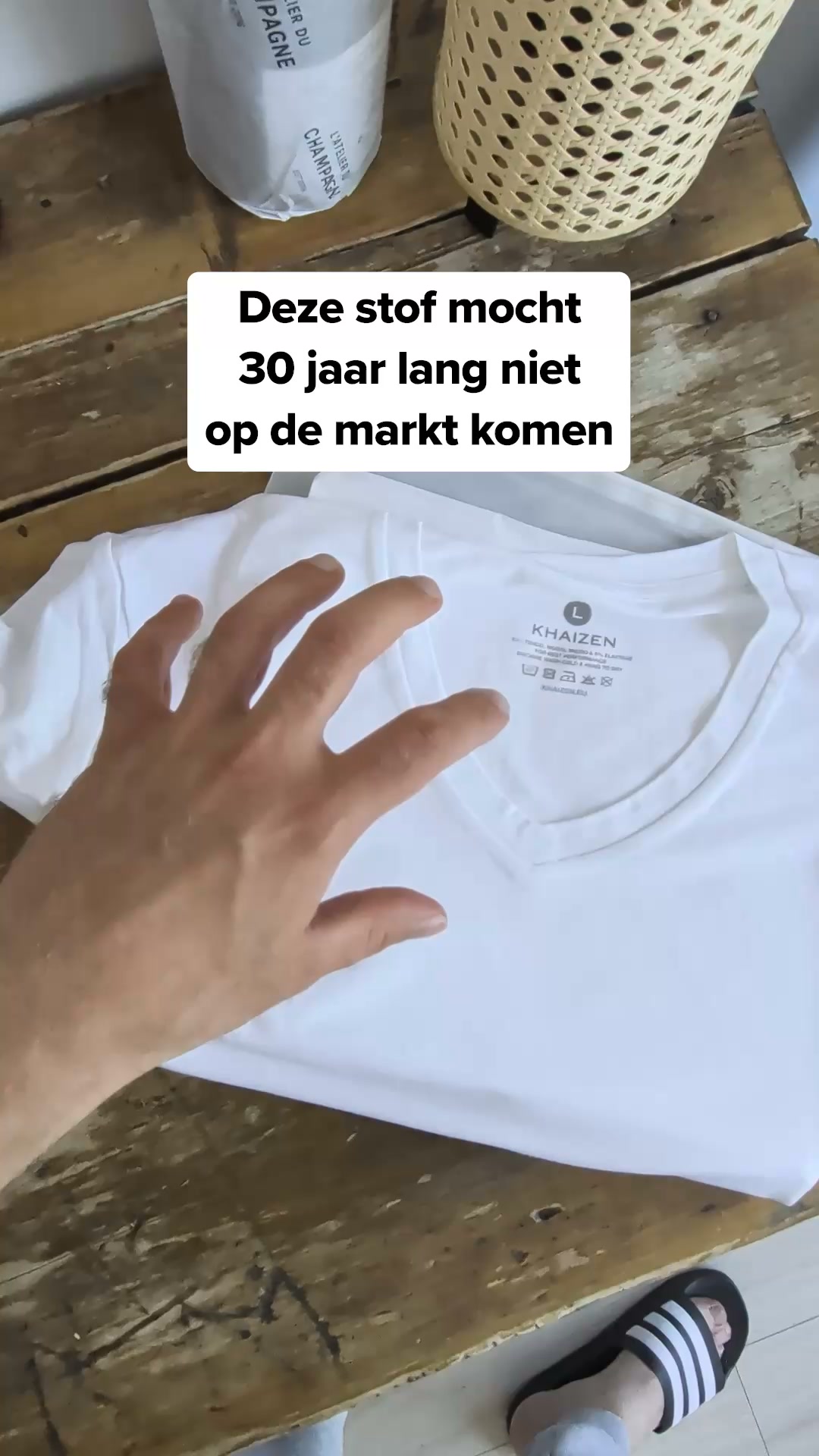 De ondershirts die na 30 jaar pas op de markt kwamen – KHAIZEN Underwear