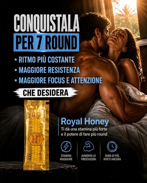 Erezioni e Vitalità con questo Miele