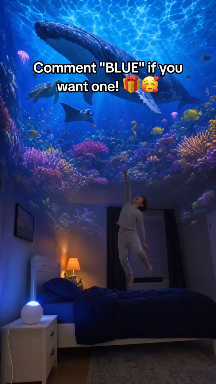 Ocean Projection Light – Underwater World on Your Ceiling