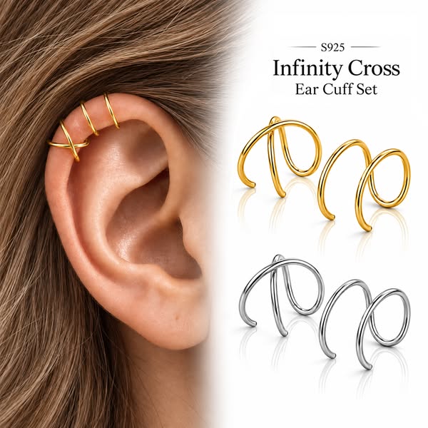 Effortless elegance, no piercing required.