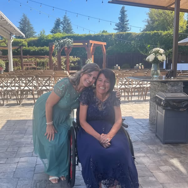 My Daughter's Wedding, From a Wheelchair