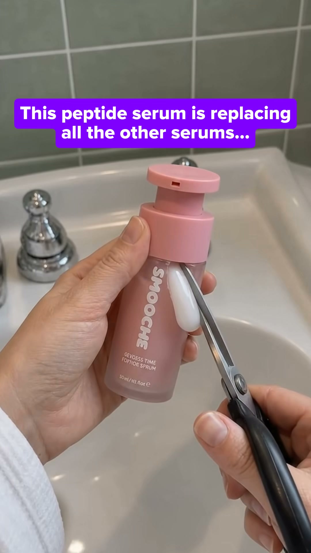 Collagen creams can't absorb. This serum can.
