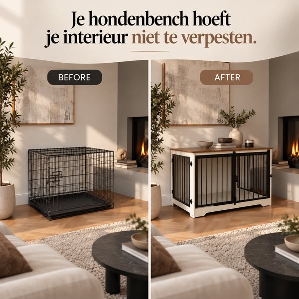Hondenbench die bij je interieur past