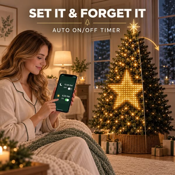 Smart Pixel Christmas Tree Lights