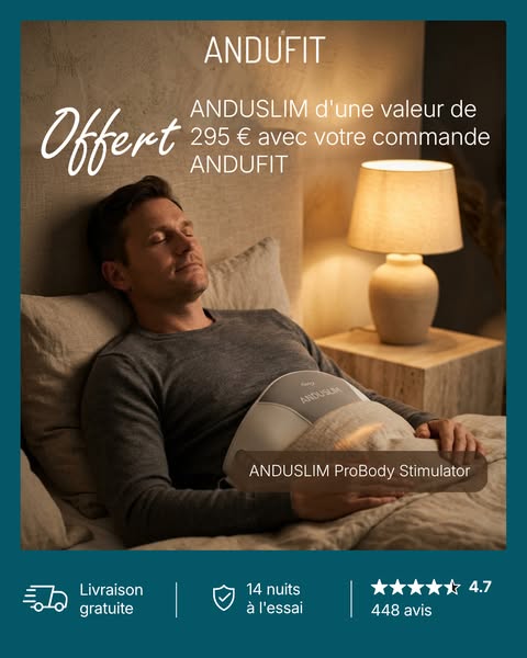 ANDUSLIM offert d'une valeur de 295 €