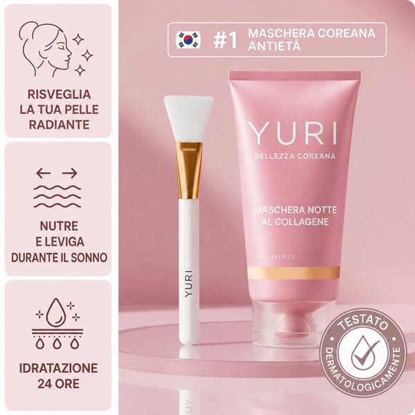 Maschera Notturna al Collagene – Idratazione Intensa