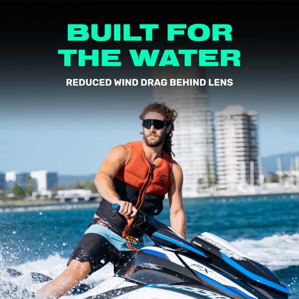 Jet Ski Goggles & Sunglasses 2 in 1