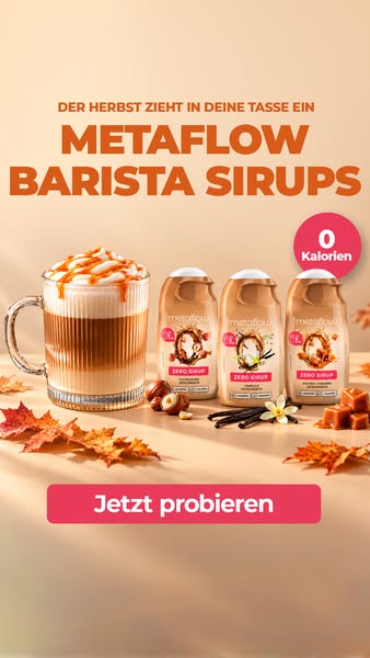 „Was ist in deinem Kaffee?" – „Salted Caramel. 0 Zucker."