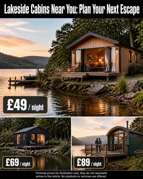 A waterside setting is just the start. Read how to compare locations, facilities, access, booking terms and extra charges for a cabin break.