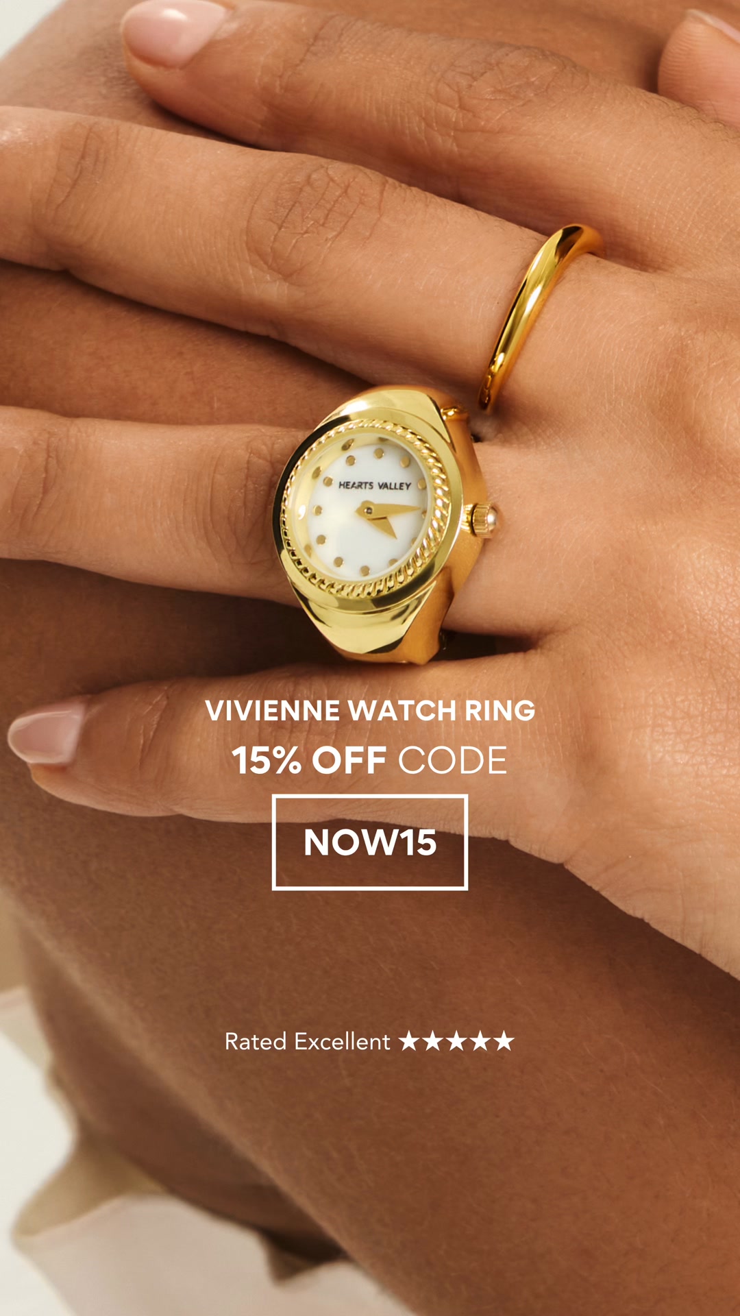 Vivienne Watch Ring