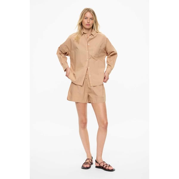 Selling Fast Chiara Long Sleeve Shirt - Classic - Toffee