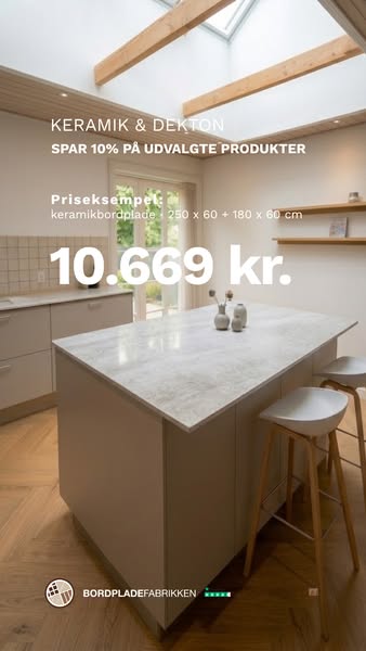 Spar 10% på udvalgt Keramik & Dekton