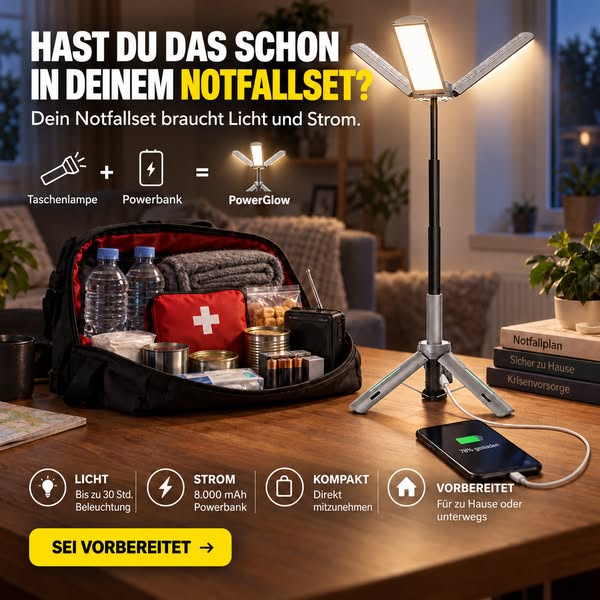 Keine Steckdose? Trotzdem überall gutes Licht.