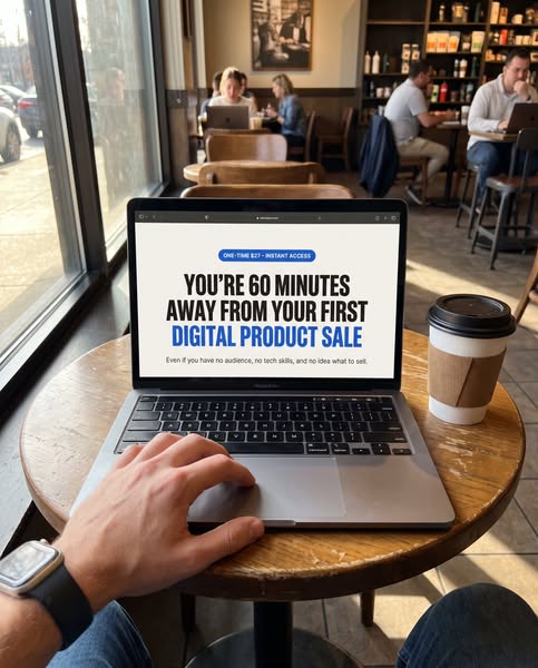Launch your digital product in the next 60 minutes
