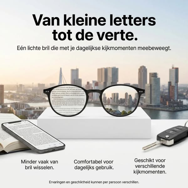 Herstelt Messcherp Zicht Van Dichtbij Tot Veraf